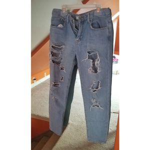 Forever 21 Ripped Jeans